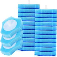 recharges jetables pour brosses de toilette en éponge