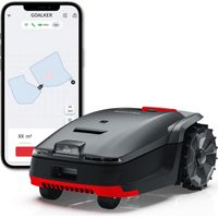 GOALKER H1 Robot tondeuse RTK VSLAM 2000 m² Pente 45 % Contrôle App, noir