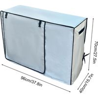 ( 96 x 70 x 40 cm)Housse de protection pour climatiseur 96 x 70 x 40 cm Housse de protection Oxford pour unité de climatisation Housse de protecti