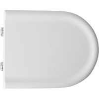 Bemis sie'ge de toilette pour dolomite Clodia sie'ge de toilette en bois blanc salle de bain