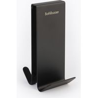 BATHBAZAAR - Patère double overdoor NEXT Noir Mat