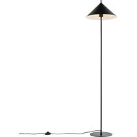 QAZQA Lampada da terra triangolo - Design - Acciaio - Nero - Tondo Max. 1 x Watt