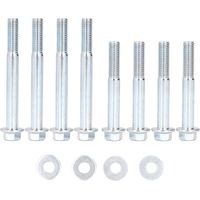 551412, 12-teiliges Set Metall-Motorhalterungsschrauben 7,8 cm 9,8 cm M10x1,5 Schrauben für GM LS LT Serienmotoren.