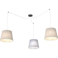 Suspension minimaliste multicolore araignée 3xE27 Emibig