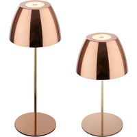 LED Tischlampe Akku LED Tischleuchte Wohnzimmer Dimmbar Kabellos Touch IP44