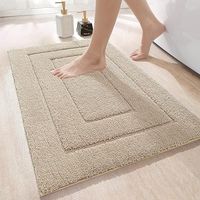 Serbien – Rutschfeste Badematte 50 x 80 cm – Saugfähige Mikrofaser – Maschinenwaschbar – Extra dick fürs Badezimmer