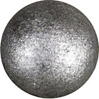 IAM DESIGN Zierelement ø 35mm aus geschmiedetem Eisen Kugel glatt passend zu Schmiedeeisen Treppengeländer