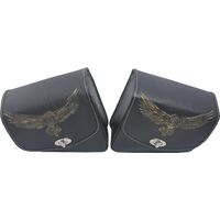 Sacoche à outils Harley-Davidson Cruiser, sacoche de pilote, sacoche latérale, sacoche suspendue, sacoche latérale, sacoche de selle, sacoche Flying Eagle