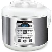 Multicuiseur électrique 5 l – 700 W – 17 programmes – Technologie FUZZY LOGIC – Bol en aluminium avec revêtement céramique – Maestro