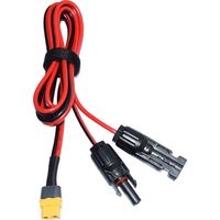 Cable de charge solar with pinch solar adaptateur XT60, compatible with cable XT60-F, 12AWG, 1 piece