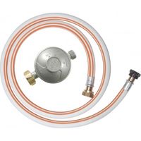 Flexibles butanschlauch-set mit 1 regler, 1 nippel und 1 flexiblem schlauch 1 m50 - Ribitech - DG170TV810/B
