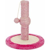 Bleu - Poteau à gratter bébé bas avec colonne et jeu pour chats