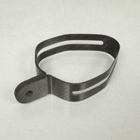 Collier serrage carbone silencieux échappement Akrapovic pour