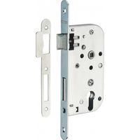 Thirard – Serrure encastrable à cylindre 50mm – Entraxe 70mm – Têtière acier bouts ronds – Mécanisme 2 tours avec rappel clé