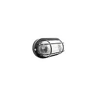 AKUNADECOR Kleine Wandleuchte De Outdoor Ip44 Schwarz Finish De Die Caia Serie