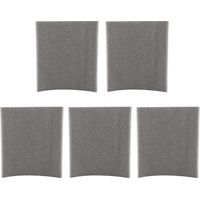 5 Pièces Filtre Éponge Universel pour Moteur d'Aspirateur Accessoire Nettoyage