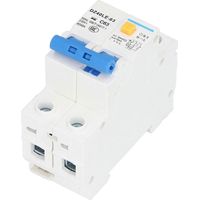 Disjoncteur différentiel Pa66, disjoncteur différentiel pour installations électriques, 63 A, 230 V, 30 m