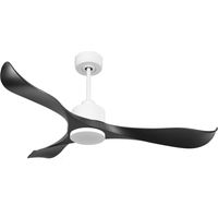 Ventilatore da soffitto Reversibile Termostato Wifi Motore CC Tetti inclinati Telecomando Adattatore 2/3 lame Hypersilence Memoria PURLINE UtilaD132C0364870
