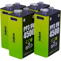 VERICO Li-Ion-Akku Loop Energy 9 V- Block, 4er Pack
