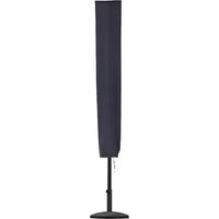 Telo protettivo impermeabile per ombrellone - Misura universale per ombrelloni da 2 m a 2,5 m - Tessuto Oxford in PVC - 153x30x30 cm (nero)