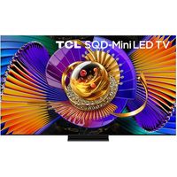Tcl C7L TV 55C7L SQD-Mini LED da 55”, 4K HDR, 2700 nit, 800 zone di dimming, Google TV, 144Hz, Dolby Vision & Atmos, Audio Bang & Olufsen
