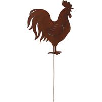 Coq en métal - Déco jardin 61cm