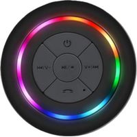 Enceinte Bluetooth Douche, Mise à Niveau, étanche IP67,Petite Enceinte Bluetooth Speaker puissante avec lumière, Ventouse et Microphone, Crystal Sound et Basse,Cadeau électronique idéal