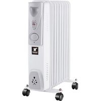 Thulos Ölheizgerät Weiß 9 Elemente 2000W