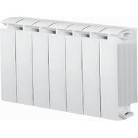 Calefacción central de hierro fundido y aluminio 7 elementos blanco KLASS 350, 595w