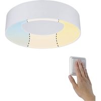 Paulmann Casca plafón LED blanco 30 cm diámetro