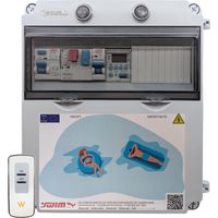 Cuadro eléctrico Piscina Transformador 100W Control ON/Off (2CV)
