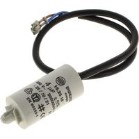 Condensador 4µf 400v + cables c00291503 - frigorífico