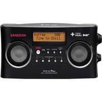 Sangean DPR-25+ Radio portatile DAB+, FM AUX Funzione di carica della batteria Nero