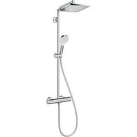 Hansgrohe Columna de ducha Crometta E 240 EcoSmart Showerpipe de 1 chorro