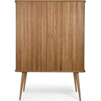 Buffet 2 portes 100x45x140 cm décor naturel - BARBIER