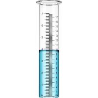 Supporto per pluviometro da 7 pollici (circa 17,8 cm) per esterno, patio, giardino, casa