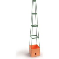 Bio Green Pflanzturm MAXITOM, terrakotta, mit Wasserspeichersystem