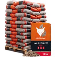 Heizfuxx Holzpellets Red 15kg x 65 Sack 975kg