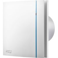 Aireador intermitente con sensor de humedad de 100 mm de diseño silencioso S&P UNELVENT