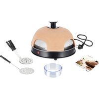 Emerio PO-115985 macchina e forno per pizza 4 pizza(e) Nero, Arancione 900 W