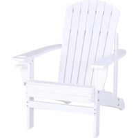Mueble de jardín easycomfort adirondack chair madera pino impermeable