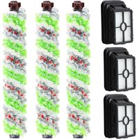 Compatible with Bissell Crosswave 3 pet brushes + 3 filters 1866 1785 2052 1713 2225 Bissell Crosswave (3 pet brushes + 3 filters)