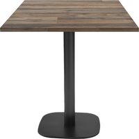 Table 70 x 70 cm - modèle Round vieux plancher