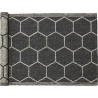 Jokipiin Laatta Sauna Sitzunterlage 45 x 160 cm Sauna Seat Cover black / natural