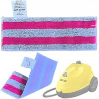 Pa帽o de microfibra rosa para limpiadoras a vapor Karcher SC Cierre de velcro Repuesto 2.863-259.0 Para suelos y azulejos Reutilizable