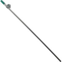 Piquet de terre 1 mètre en acier galvanisé – Résistance à la déformation – Bouchon anti-corrosion – Section rectangulaire 16mm – Forsond