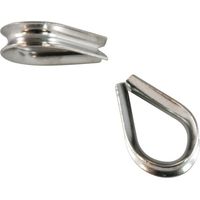 FERMAGUAINA INOX BL.4 PZ. - 3 MM