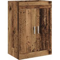 Meuble sous lavabo de salle de bain Bois ancien vidaXL