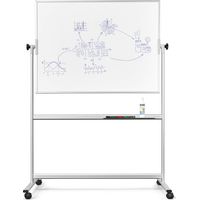 magnetoplan, Tableau rotatif, tôle d'acier laquée, l x h 2000