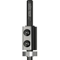 CMT – Fraise à affleurer HM pour bois dur – Lame de 19mm – Diamètre 12mm – 2 dents – Précision de coupe